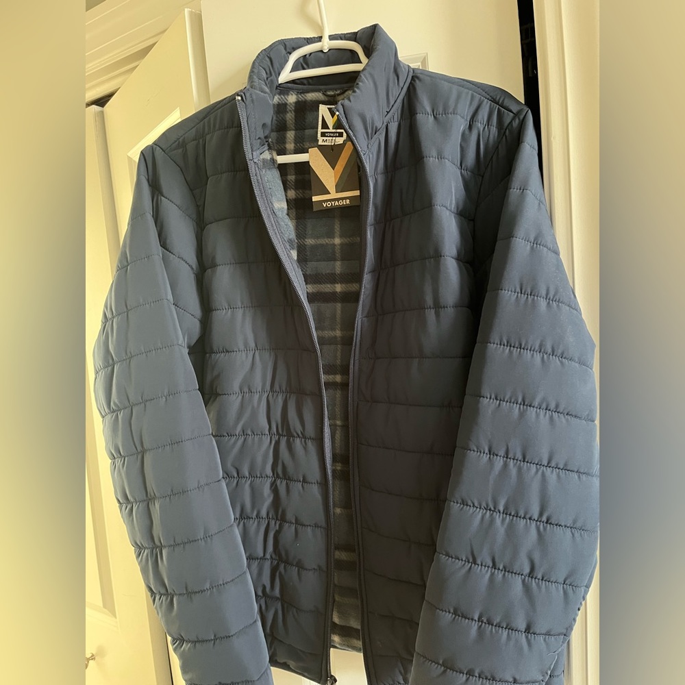 Mens Voyager Felt-Lined Puffer Jacket